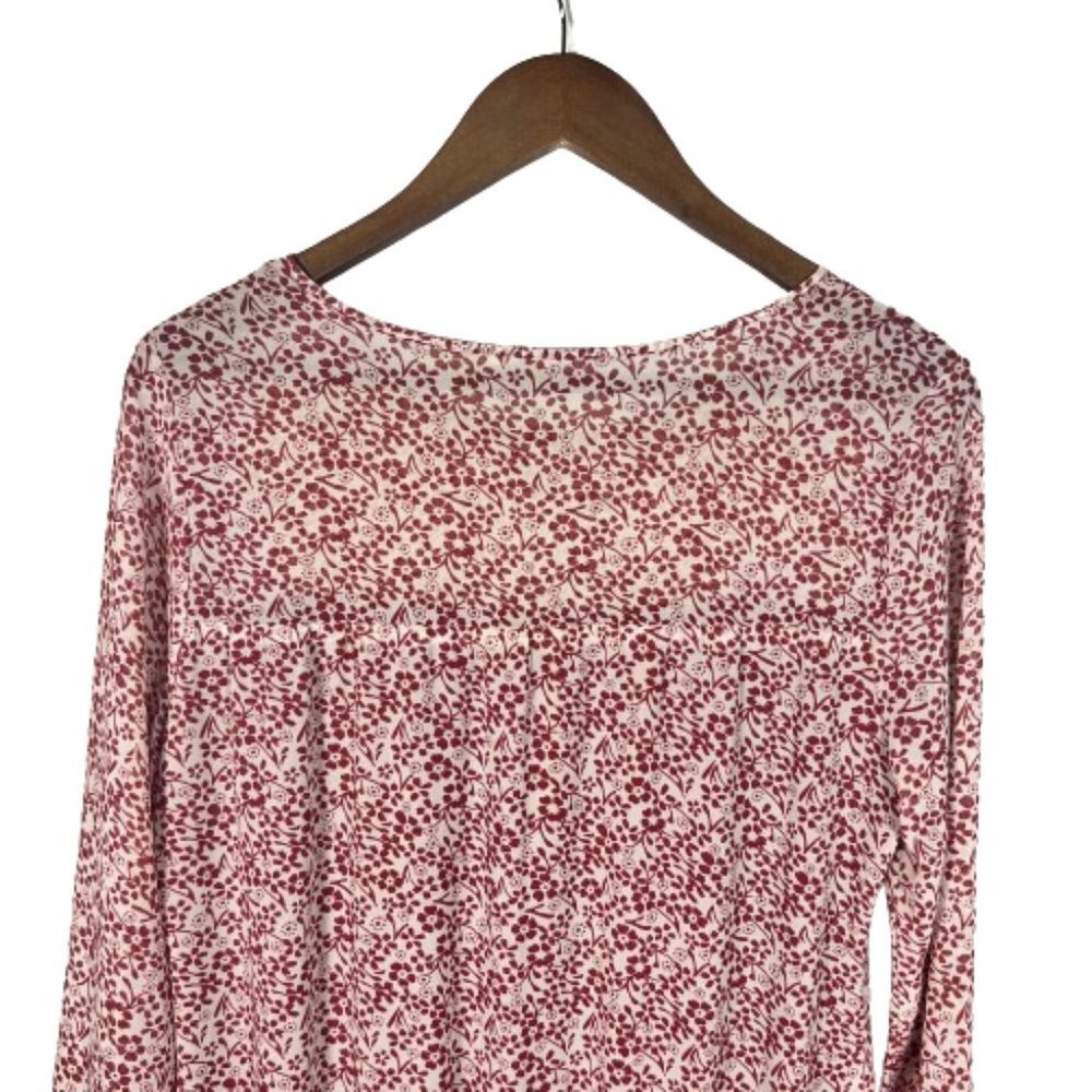 Tularosa Womens Berkley Ditzy Floral Mini Dress Size Small Feminine Long Sleeves - Picture 11 of 16